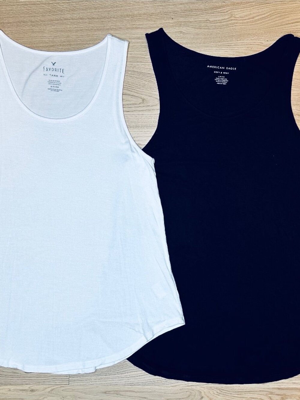 2pc Women's AE Soft Sexy Tank Tops SzS